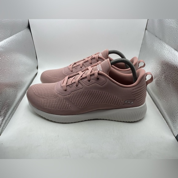 Bobs from Skechers Sport Squad blush women’s sneakers size 10 - Picture 1 of 9